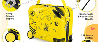 【24-cv-5031】匿名原告曝光！儿童骑乘行李箱发起专利维权，跨境卖家请注意避雷！未开始冻结账户资金！