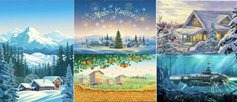 【25-cv-12904】14项圣诞/冬季景观/动物角色等版权TRO，Pavel Ivanovich Zhovba作品侵权高危！