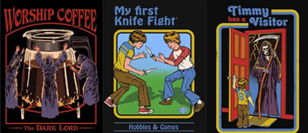 【25-cv-12655】9张的70-80年代黑色幽默插画，Steven Rhodes发起版权TRO维权，跨境电商谨防侵权风险！