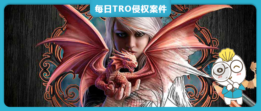 【25-cv-4359】34张Anne Stokes魔幻版权画突遭，未开始冻结账户资金！